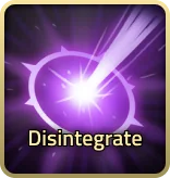 Disintegrate